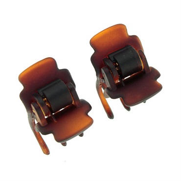 販路限定】スーパークリップ 2個セット(ブラウンミックス