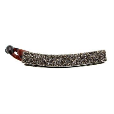 SALE30%OFF クリスタルシャイニーバナナクリップ(ブラウン