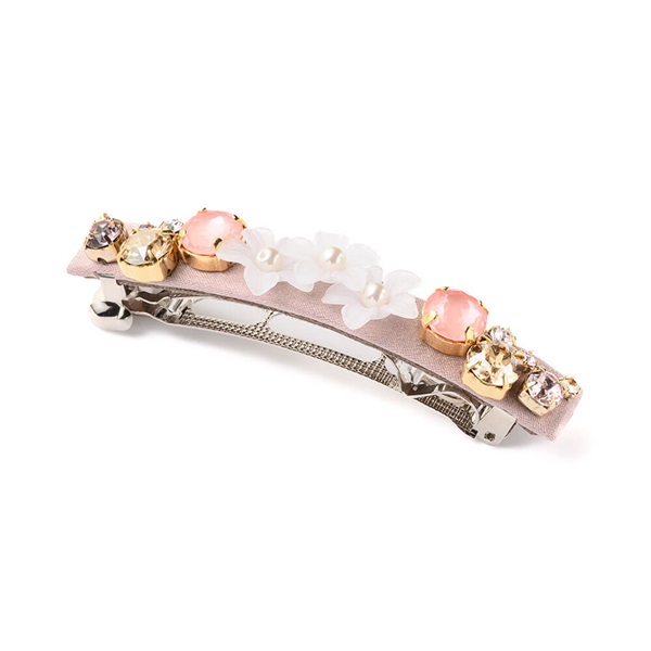 SALE40%OFF フローラルドルチェ バレッタ(ライトピンク
