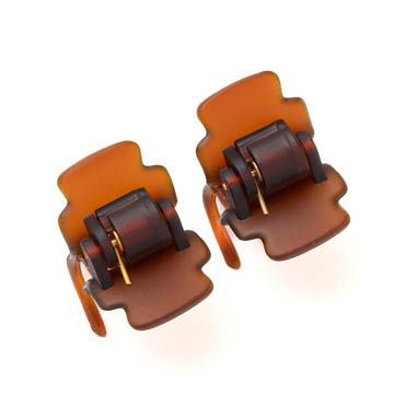 【販路限定】スーパークリップ 2個セット(ブラウン)