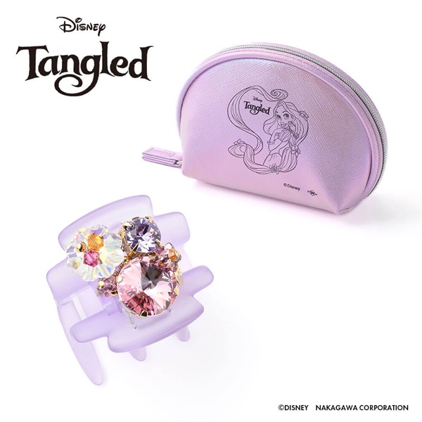 【販路限定】DISNEY COLLECTION『塔の上のラプンツェル』　～Best day ever～　デザートクリップ 中(パープル)