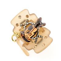 チェリッシュキャット デザートクリップ(ブラウン)