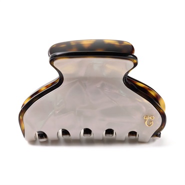 SALE50%OFF 【Web限定】ミネラルパターン バンスクリップ Ｍ(ベージュミックス)