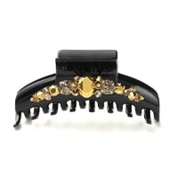 ラインドストーン バンスクリップ M(アイスブルー) | バンスクリップ