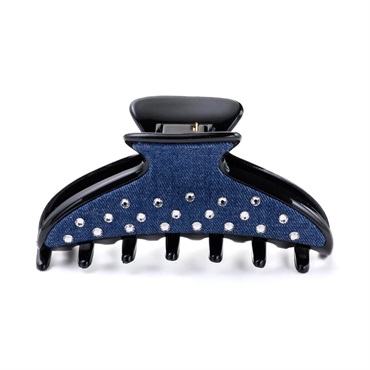 SALE40%OFF 【Web限定】クラッシーインディゴ バンスクリップ(ブルー)