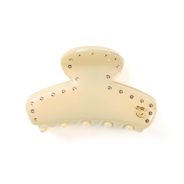 SALE40%OFF 【Web限定】シャインストーン バンスクリップ M(ベージュ)