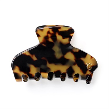 SALE50%OFF プレーン バンスクリップ(ブラウンミックス)