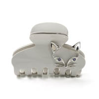 チェリッシュキャット バンスクリップ Ｍ(ライトグレー)