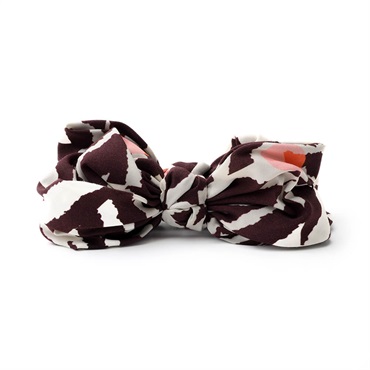 SALE40%OFF リバティ バルーンリボン バナナクリップ(ブラウンミックス)