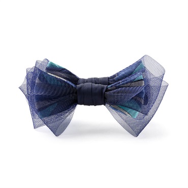 SALE30%OFF ラッフルリボン バナナクリップ(ブルーミックス)