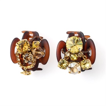 アトラクティブシャイン ホイップクリップ2個セット(イエローゴールドカラー)