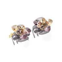 フラワーシンフォニー ホイップクリップ2個セット(ピンクベージュ)