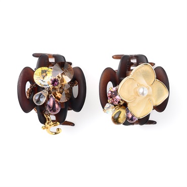 シアージュ ホイップクリップ2個セット(イエローミックス)