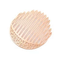 【販路限定】カメリア ステンレスコーム(ピンク)