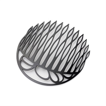 グレイスフル ステンレスコーム(ブラック)