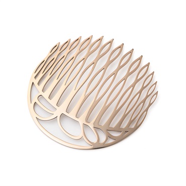 グレイスフル ステンレスコーム(ピンクゴールドカラー)