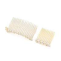 ポライトパール コーム2個セット(パールホワイト)