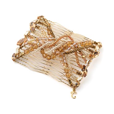 クリスタルブライトグラスコーム（ブラウン）