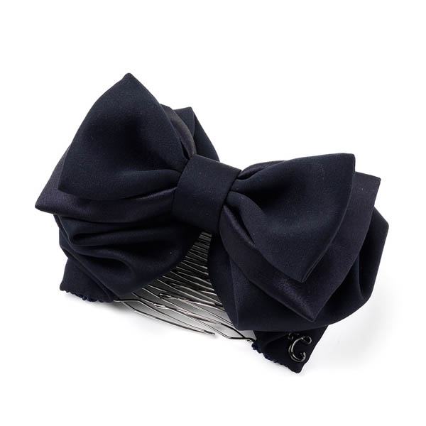 ダブルリボン ミニイージーコーム(ネイビー)