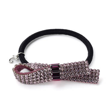 クリスタルメッシュパヴェ ポニー(ペールパープル)