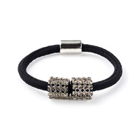 クリスタルメッシュリング ポニー(グレージュ)