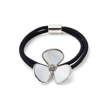 【Web限定】エレガンスシェルフラワー ポニー(シルバーカラー)