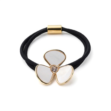 【Web限定】エレガンスシェルフラワー ポニー(ゴールドカラー)