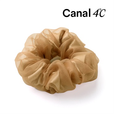 【Web限定】Canal 4℃×Complex Biz サクラ シュシュ(ベージュ)