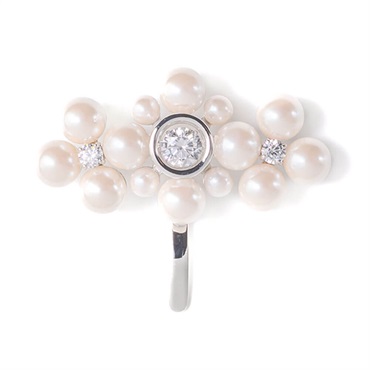 SALE50%OFF ダンシングジュエル ポニーフック シンメトリーパール(ホワイト)