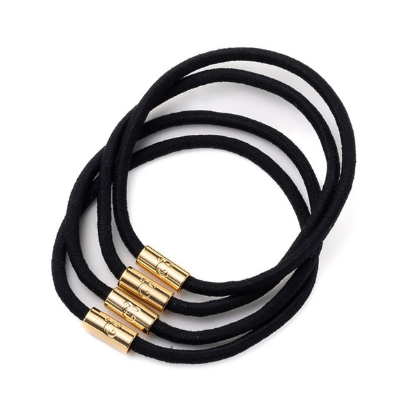 ベース用ロゴポニー 4本セット(ゴールドカラー)