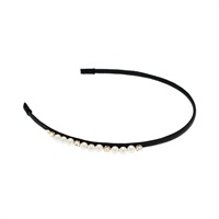 ポライトパール ヘアバンド(ブラック)