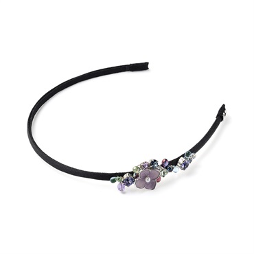 シアージュ ヘアバンド(パープルミックス)