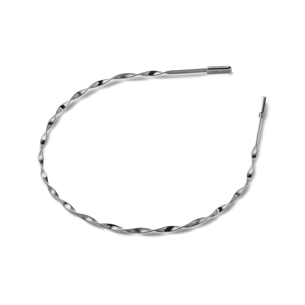 ITiLU ツイスト ヘアバンド(シルバー)