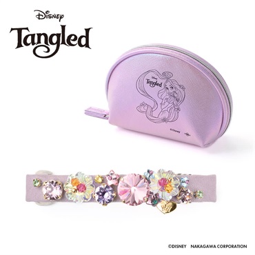 【販路限定】DISNEY COLLECTION『塔の上のラプンツェル』　～Best day ever～　バレッタ(パープル)