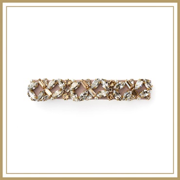 ジオラム バレッタ(クリスタルミックス)