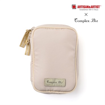 【販路限定】ARTISAN&ARTIST×Complex Biz ヘアジュエリーポーチ(ベージュ)