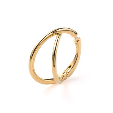 Elaborate セパレートライン 3wayイヤカフ(ゴールドカラー)