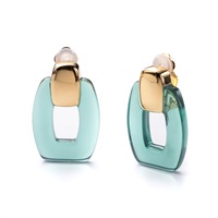 LUCAS JACK　パラス イヤリング(グリーン)