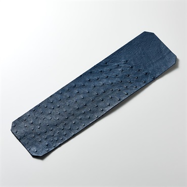 ROIS ROIA オーストリッチスマホカバー (ヴェルベット・ブルー) Type-B