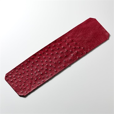 ROIS ROIA オーストリッチスマホカバー (クラレット・レッド) Type-C