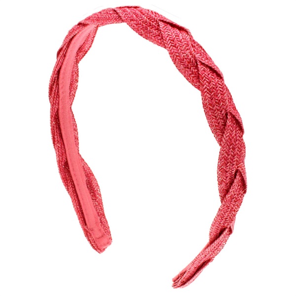 Jennifer Ouellette ストローブレード ヘアバンド(レッド