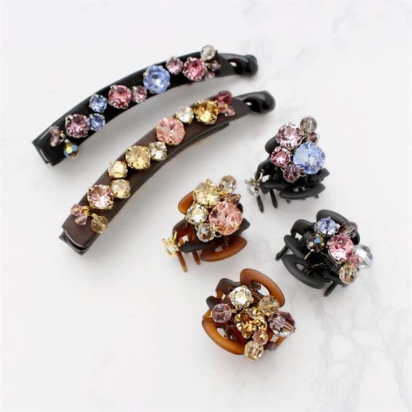 く日はお得♪ SALE40%OFF エッセンシャルライト バナナクリップ(ブルー ヘアアクセサリー