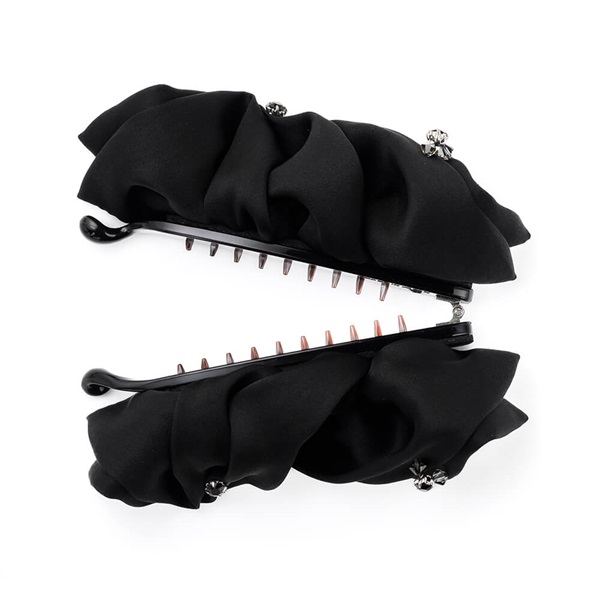 コンプレックスビズフローラルアイスパナナクリップブラックミックス フローラルアイス バナナクリップ(ブラックミックス) | バナナクリップ