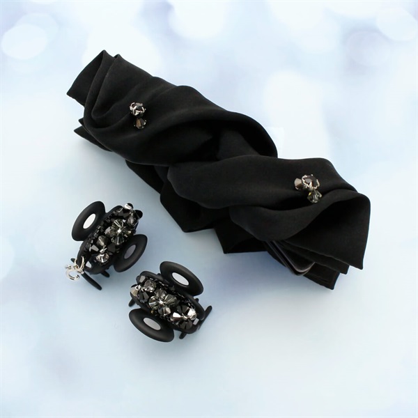 フローラルアイス バナナクリップ(ブラックミックス) | バナナクリップ