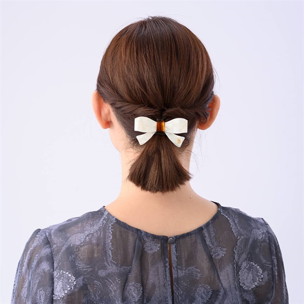 SALE40%OFF 【Web限定】フラットリボン ポニー(ホワイト