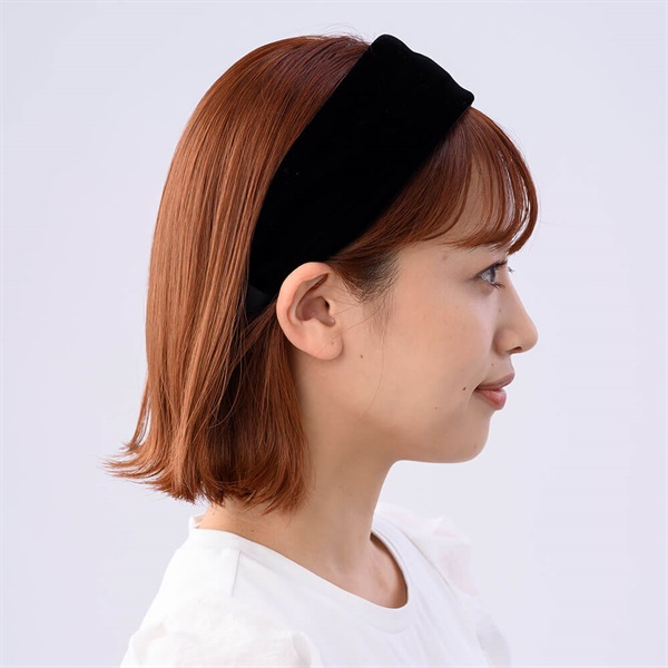 SALE30%OFF ベーシックベルベット フレキシフィットヘアバンド